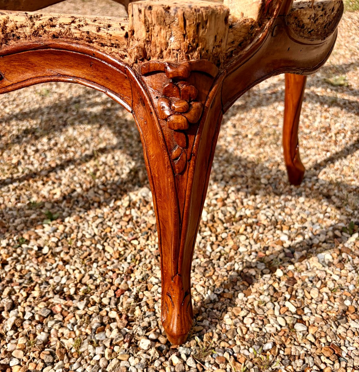 paire de fauteuils Louis XV de Jean-Baptiste Gourdin -photo-7