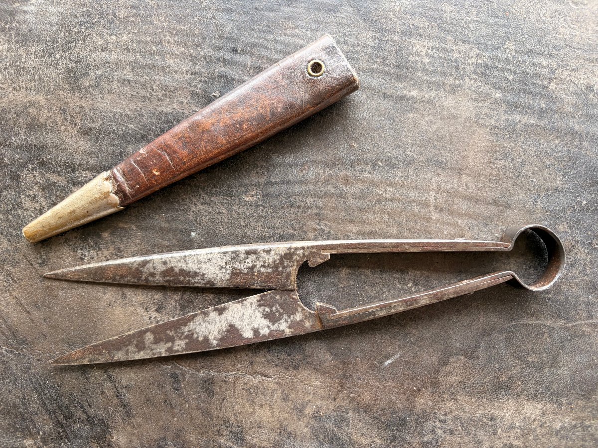 Maquignon Iron Hairpin In Its Case -photo-3