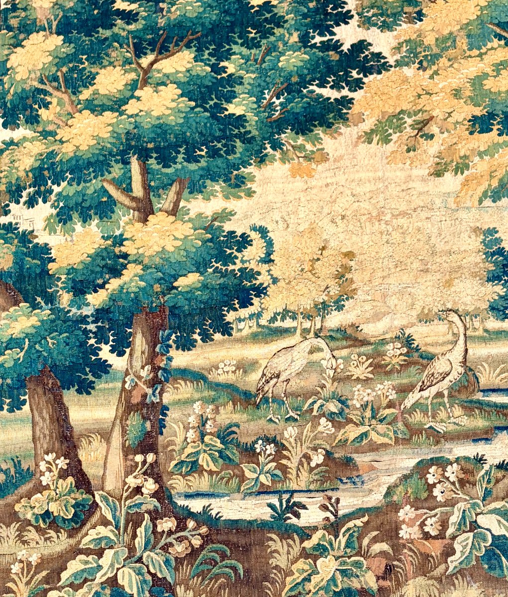 18th-century Aubusson Tapestry Featuring A Verdant Scene At The Mill-photo-1