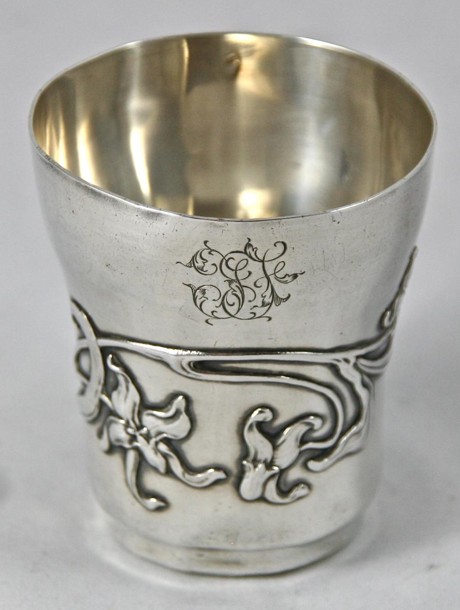 Timpani Art Nouveau Solid Silver-photo-3