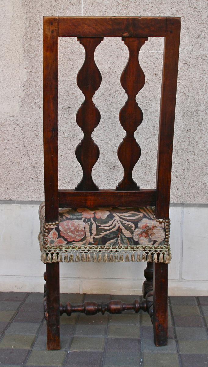 Spanish Chair XVIII In Walnut-photo-3