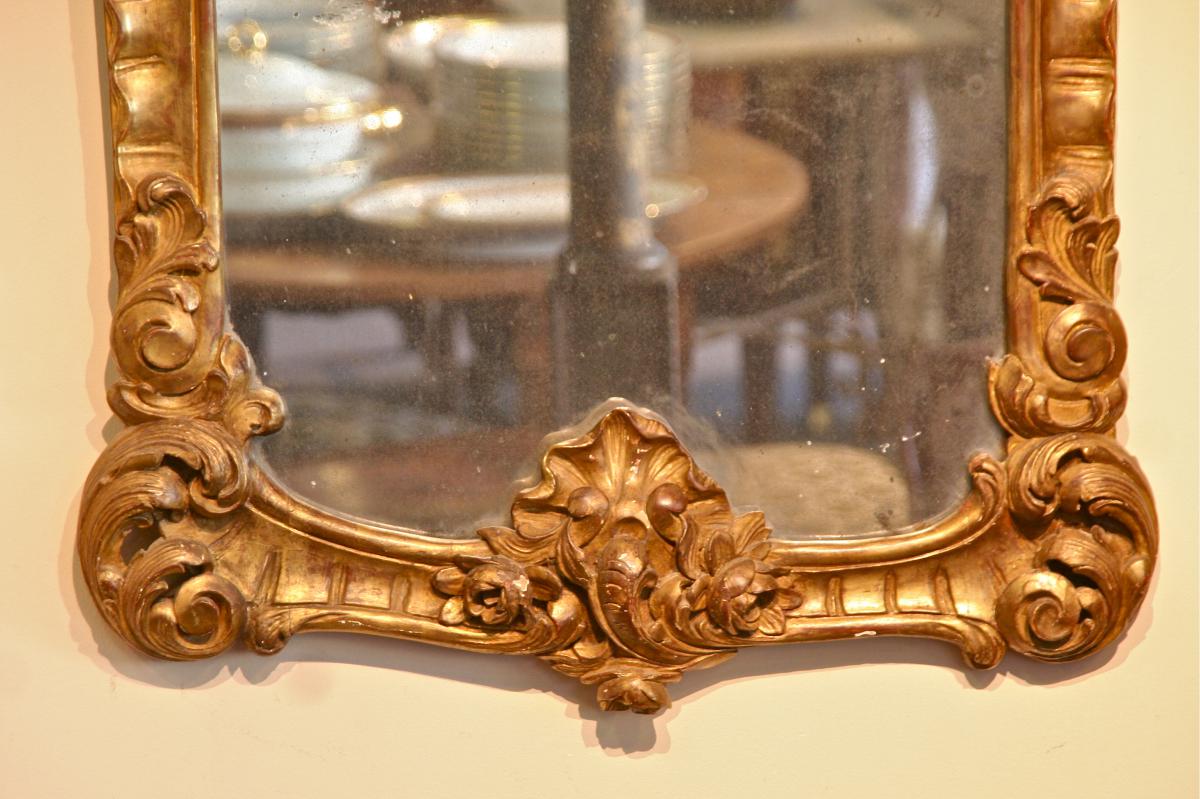 XVIII In Mirror Golden Wood-photo-2