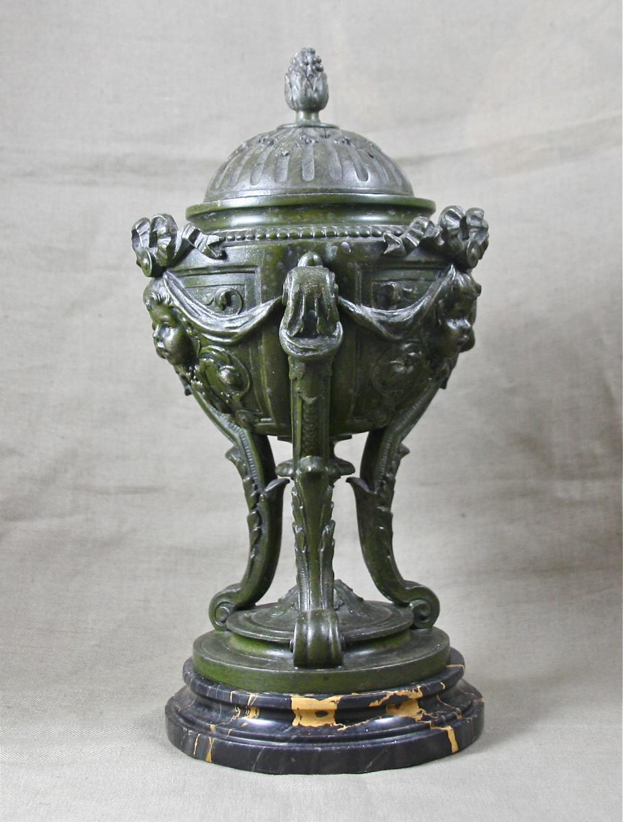 Paire d'urnes cassolettes XIXème -photo-8