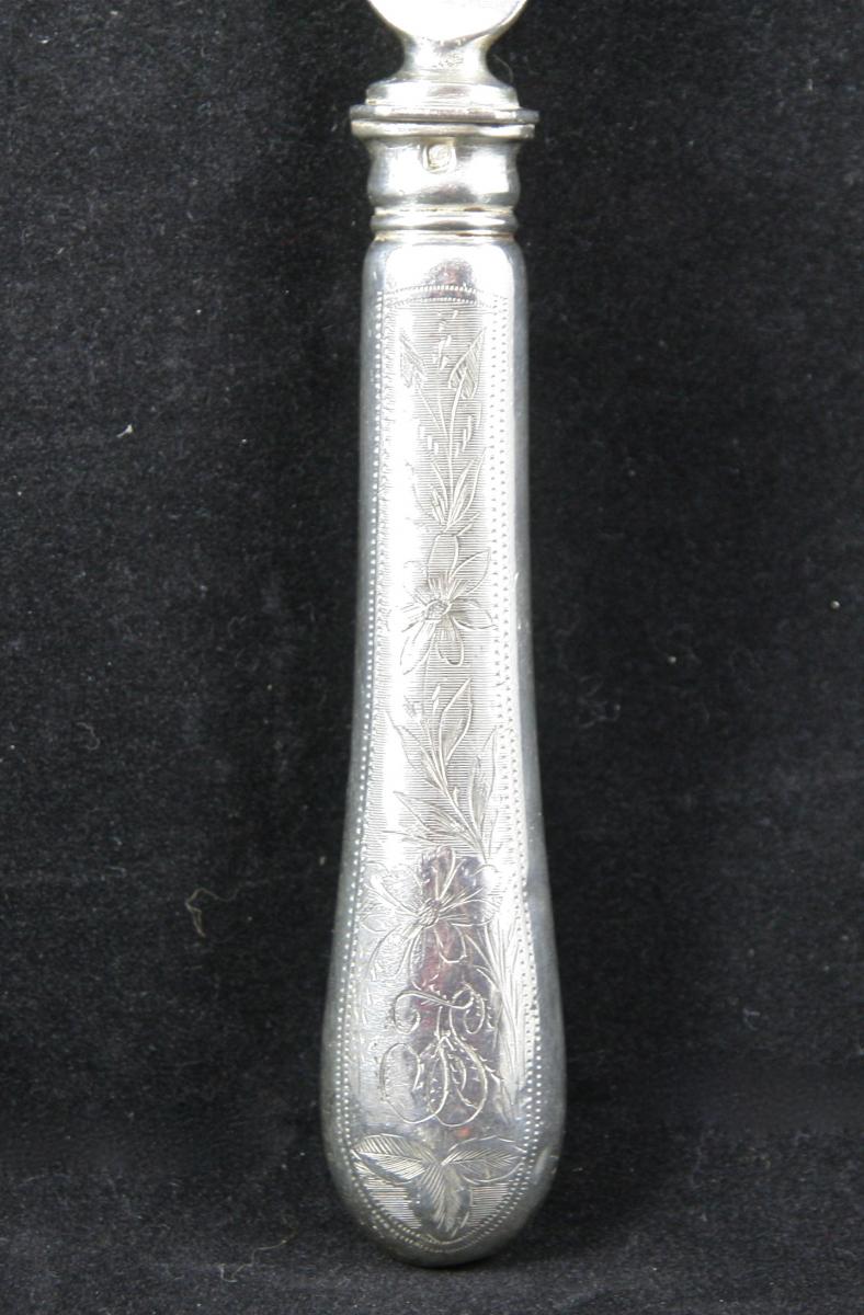 Nineteenth Fish Service Cutlery In Sterling Silver-photo-3