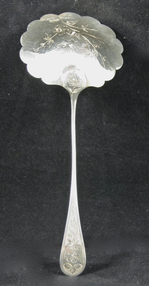 Service Spoon Ice Nineteenth Silver Masif-photo-4