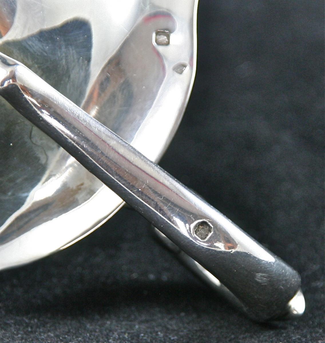 Twentieth Sauceboat In Sterling Silver-photo-6
