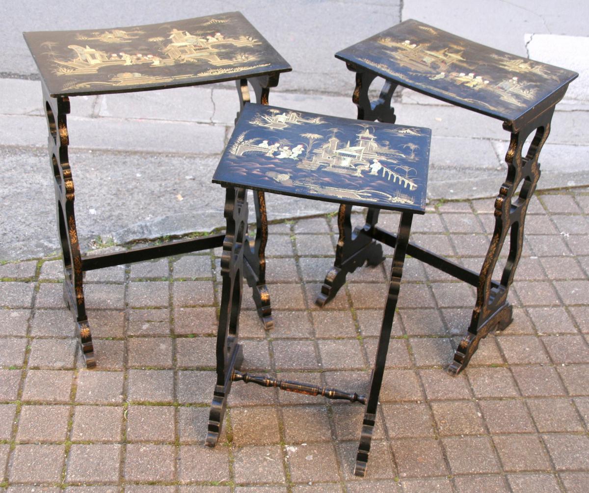 Set Of Three Nesting Tables XIX