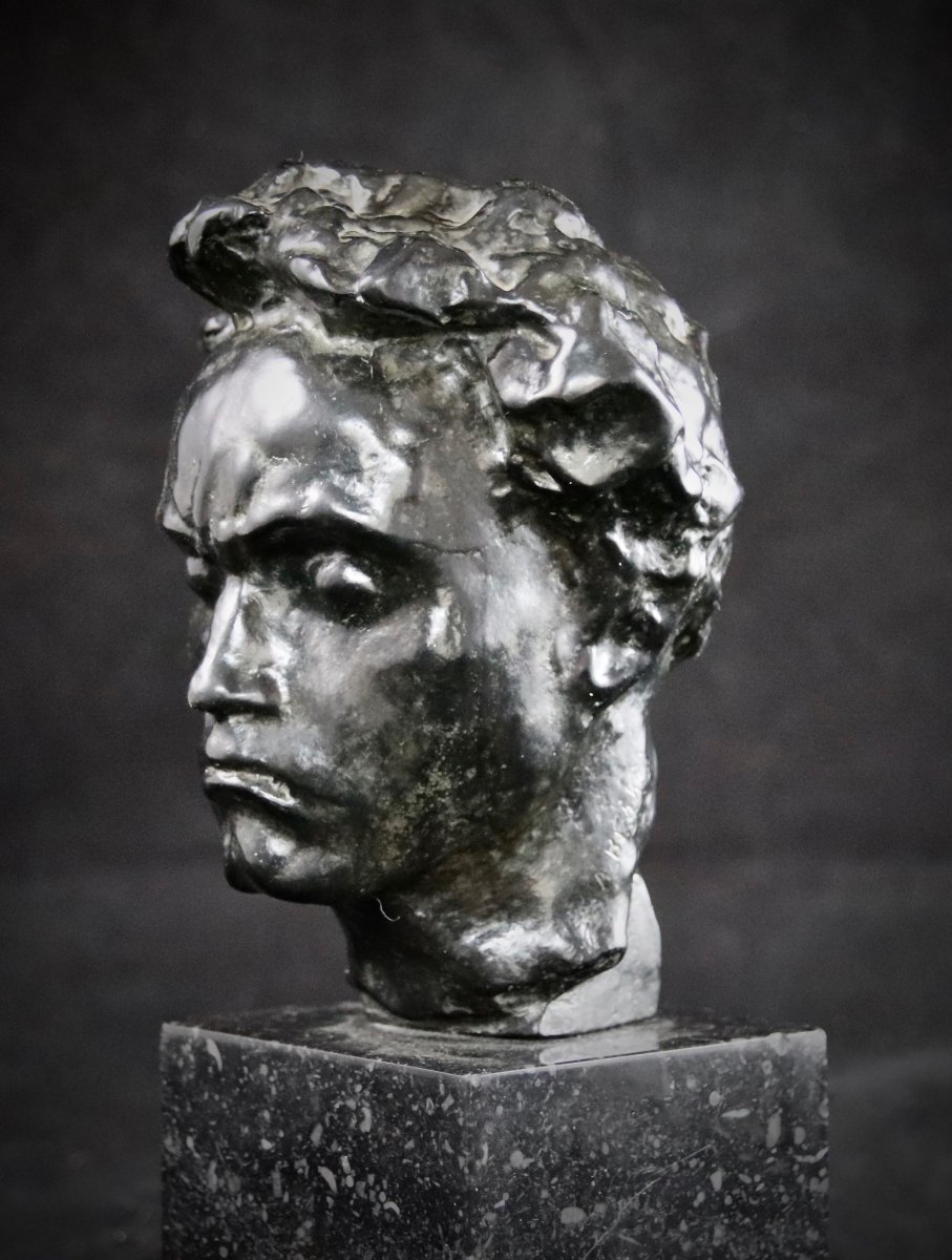 Bronze XXth Portrait Of Beethoven By Arno Breker-photo-4