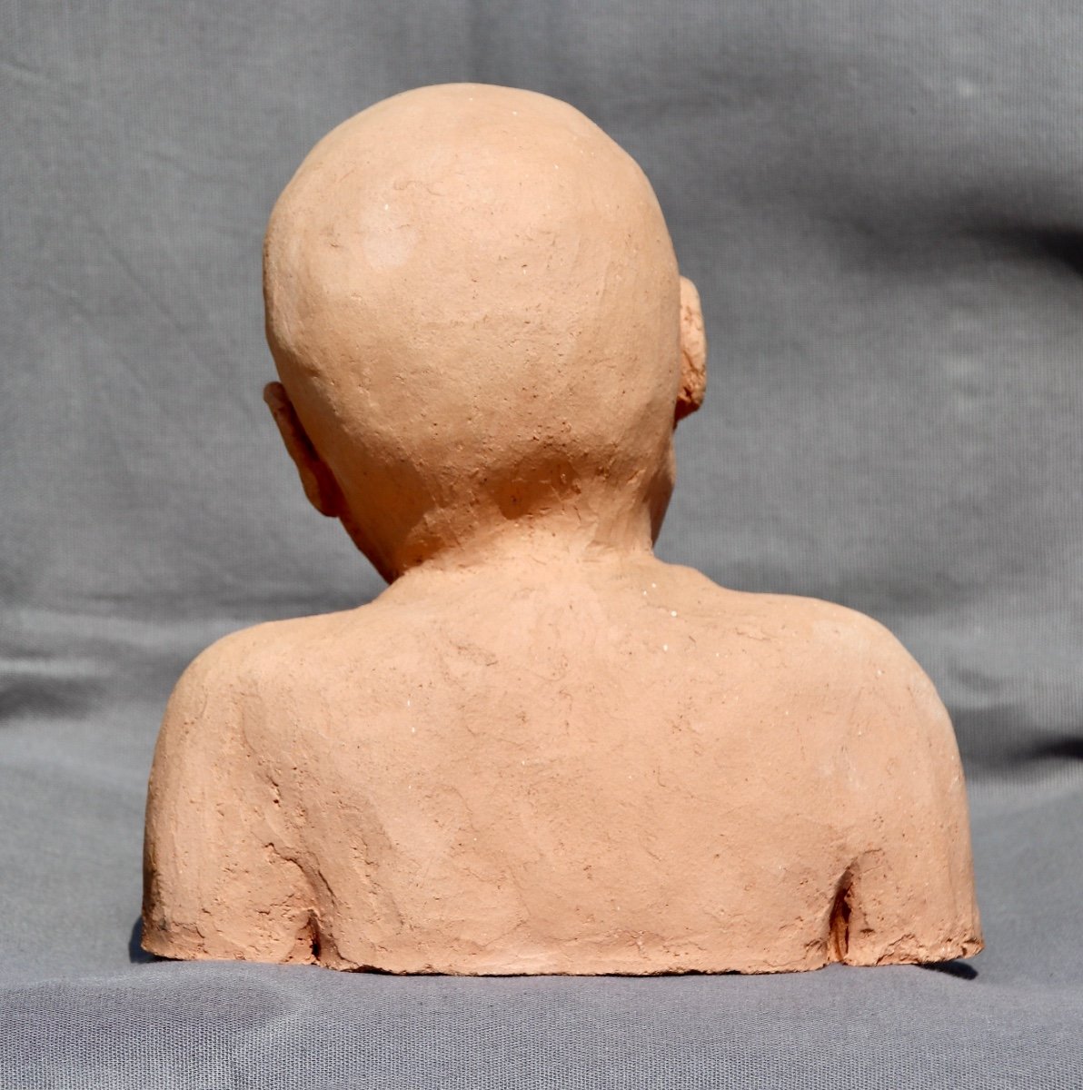 Twentieth Terracotta Child Bust-photo-4