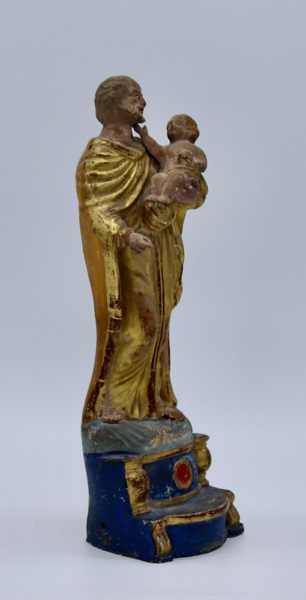 Santibelli Terracotta Nineteenth Saint Joseph-photo-4