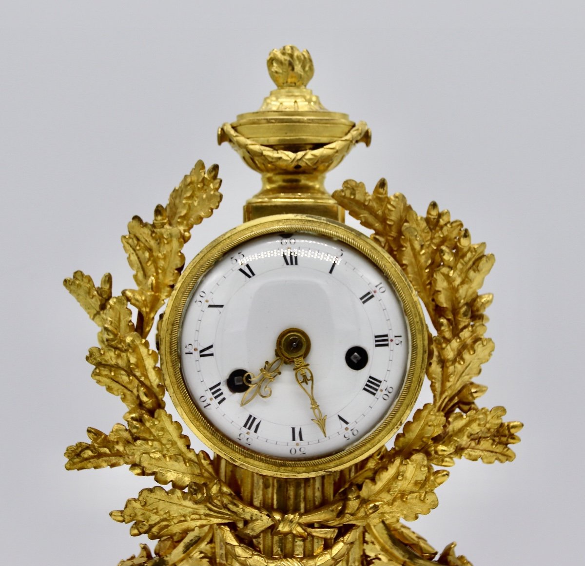 18th Century Gilt Bronze Clock From Lepage In Versailles-photo-4