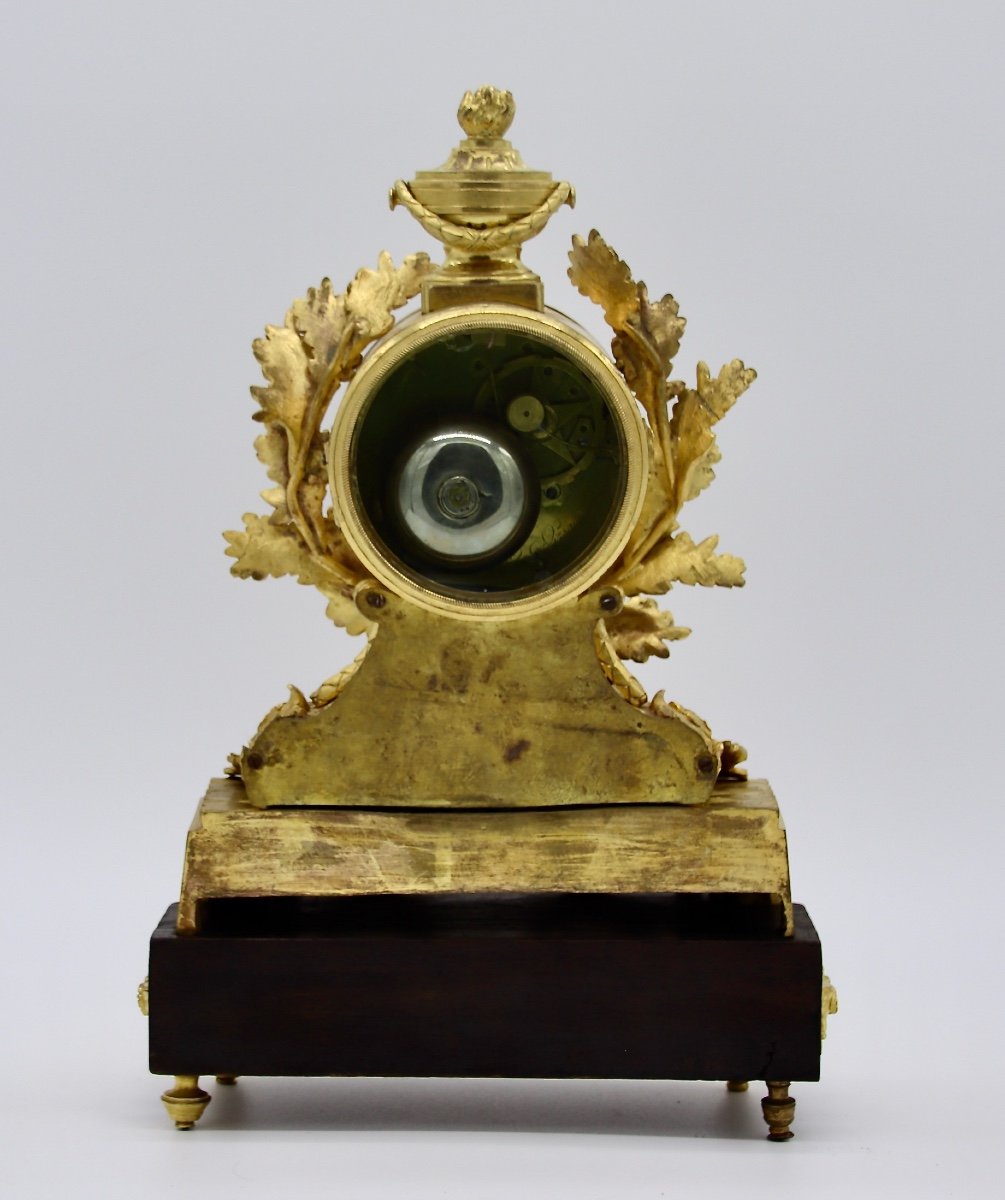 18th Century Gilt Bronze Clock From Lepage In Versailles-photo-7