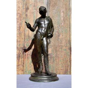 Narcissus Bronze Antique XIXth