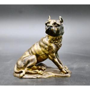 Bronze 19th Century Bulldog