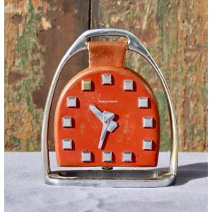 Jeager-lecoultre Stirrup Clock For Hermès 