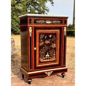 Buffet d'appui Napoléon III décor aux chinois