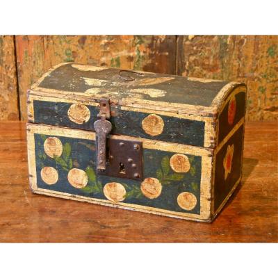 Box Norman Nineteenth Painted Wood