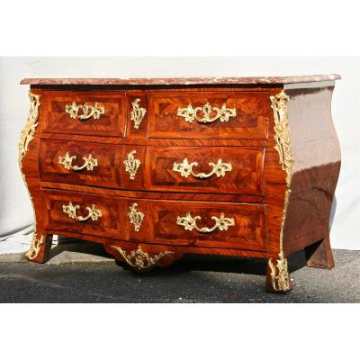 Commode Tombeau XVIII&egrave;me En Bois De Rose 