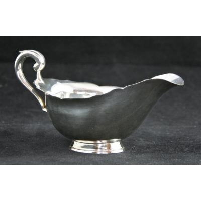 Twentieth Sauceboat In Sterling Silver