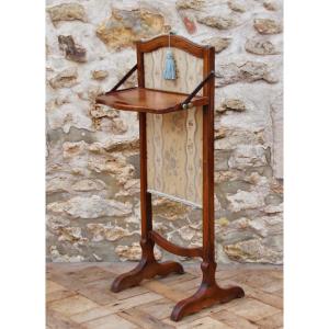 Billet Doux Fire Screen 18th Century Book Rest In Walnut