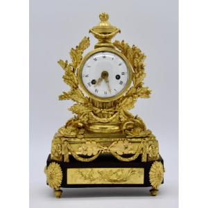 18th Century Gilt Bronze Clock From Lepage In Versailles