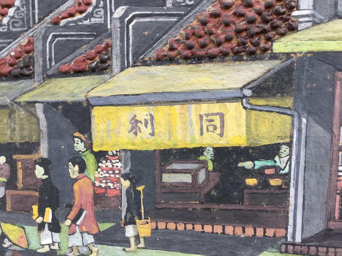 Suzanne Bonnal De Noreuil Street Scene In Saigon-photo-1