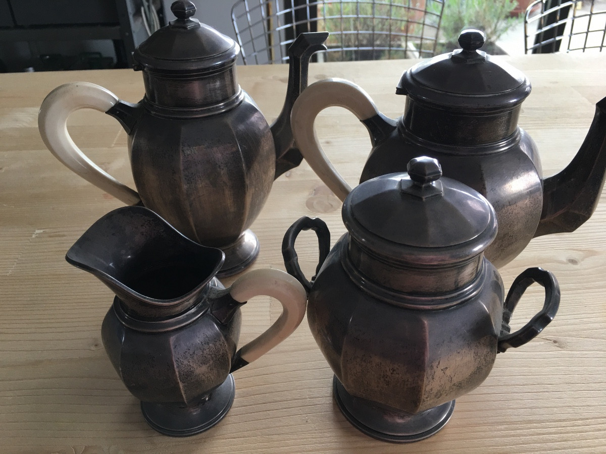 Solid Silver Tea And Coffee Service 
