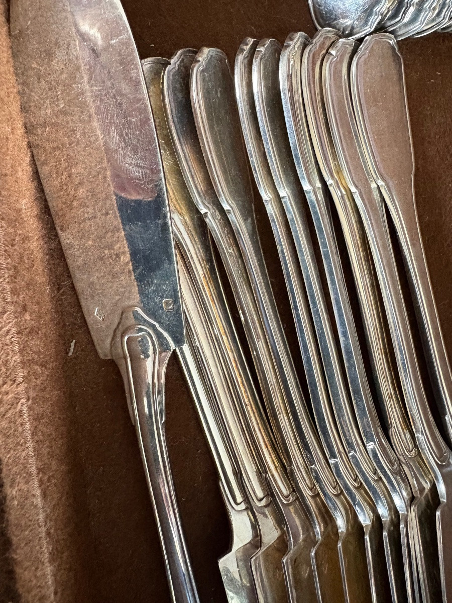 88-piece Solid Silver Household Set-photo-1