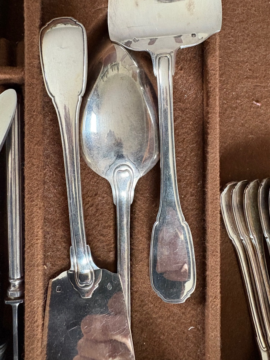 88-piece Solid Silver Household Set-photo-3