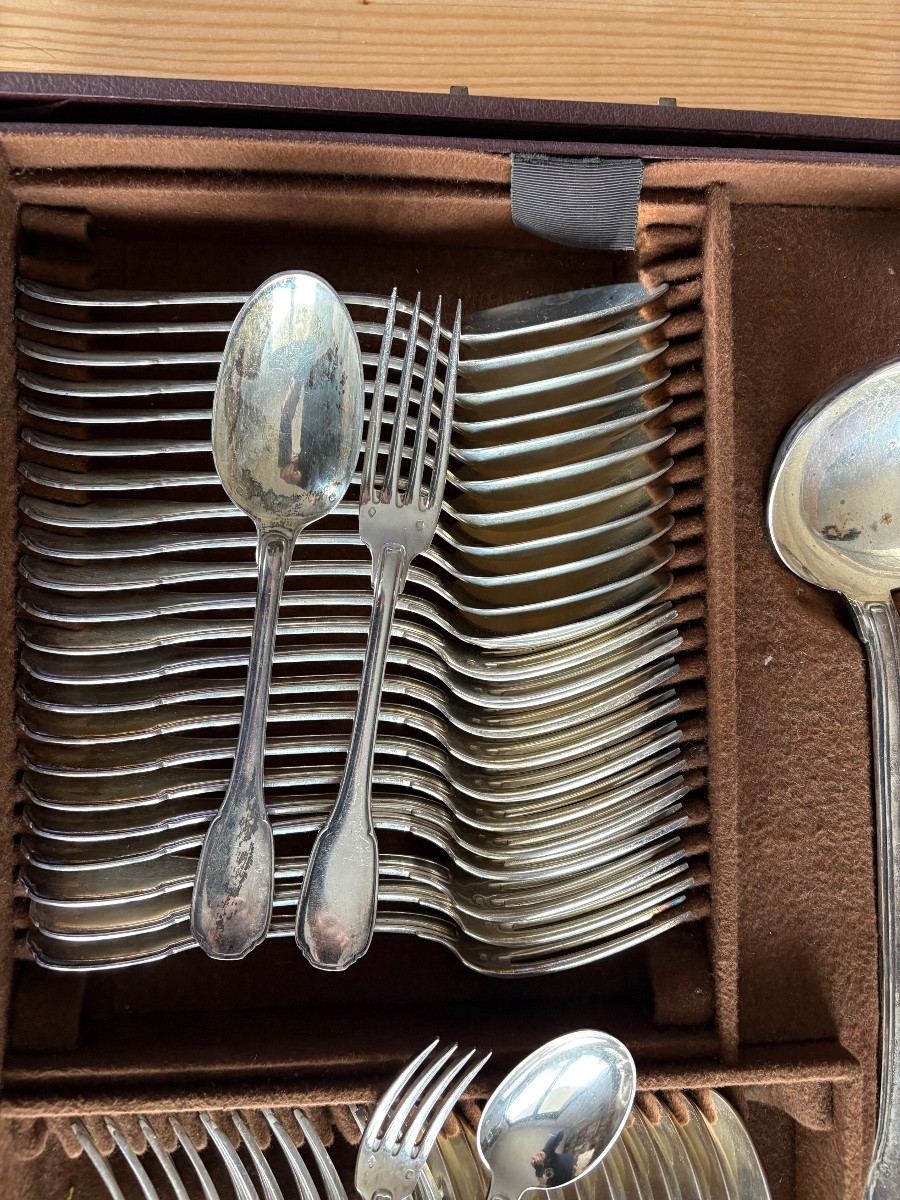 88-piece Solid Silver Household Set-photo-6