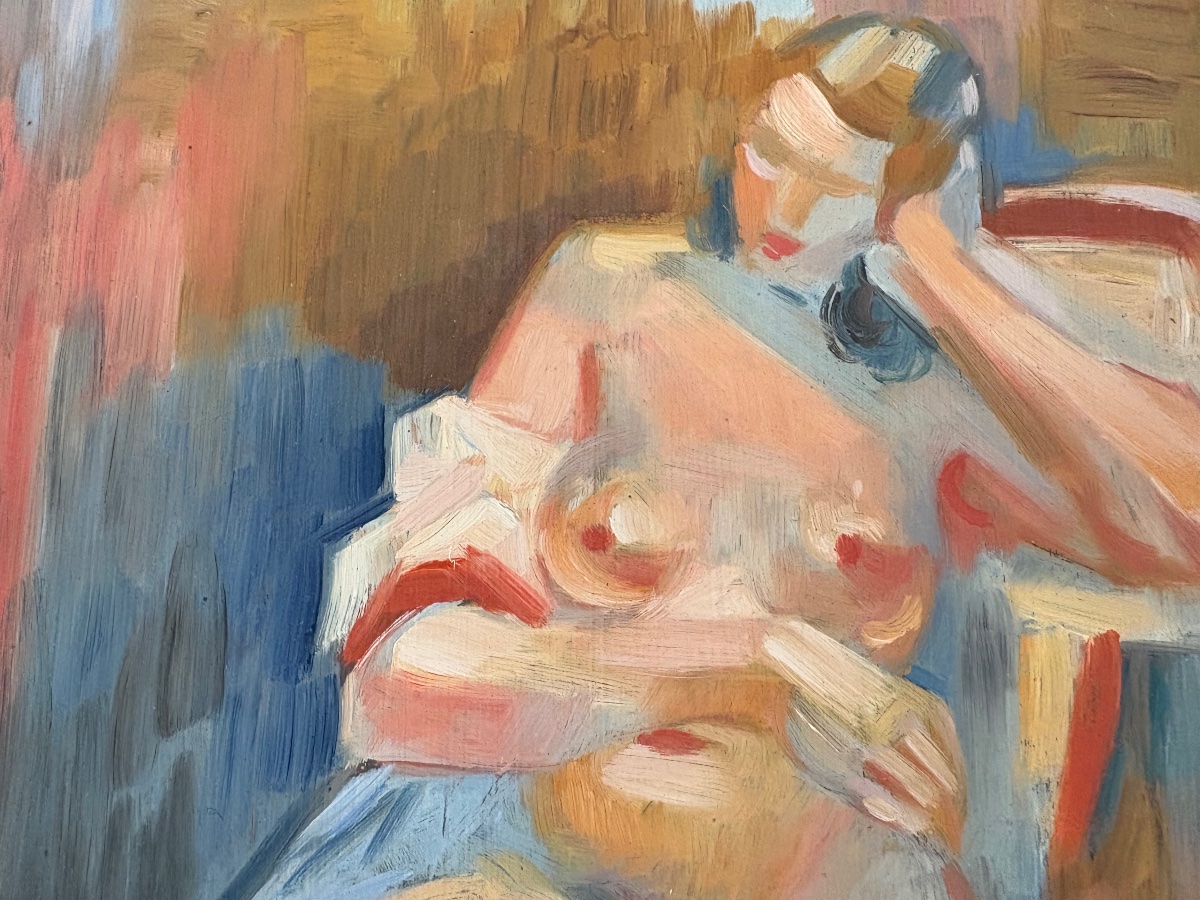 André Lothe, “seated Nude” -photo-2