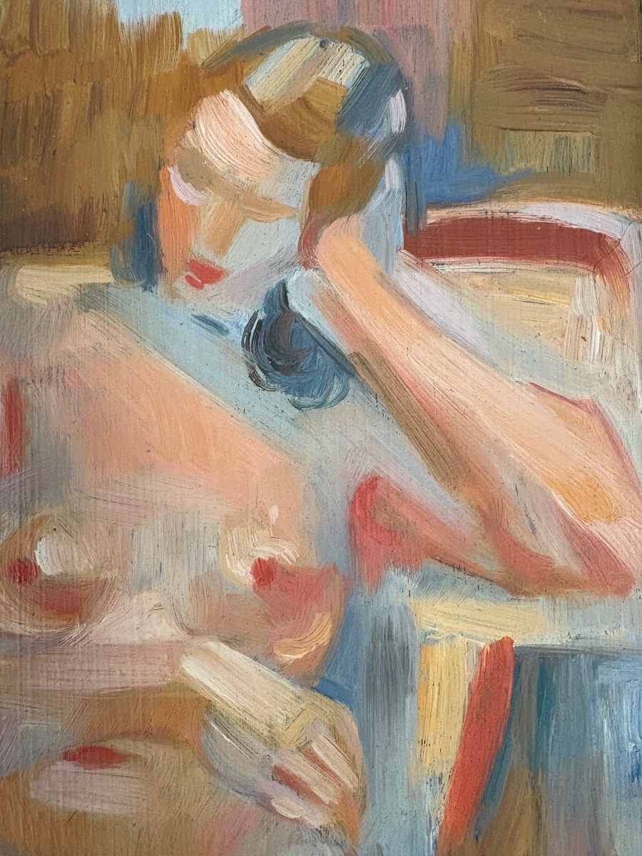 André Lothe, “seated Nude” -photo-3