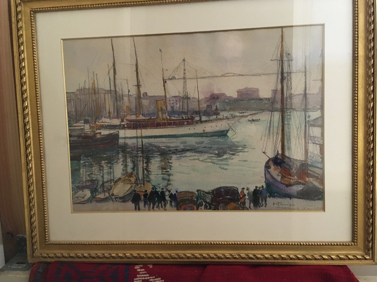 Marseille Harbour  By Pietro De Francisco