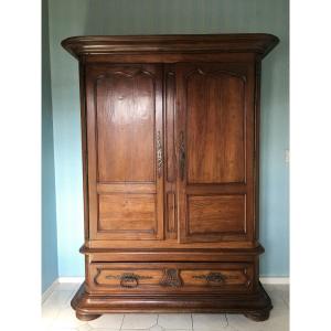 Regency Mahogany Wardrobe 