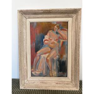 André Lothe, “seated Nude”
