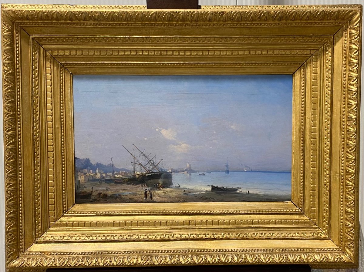 Marine Bateaux échoué