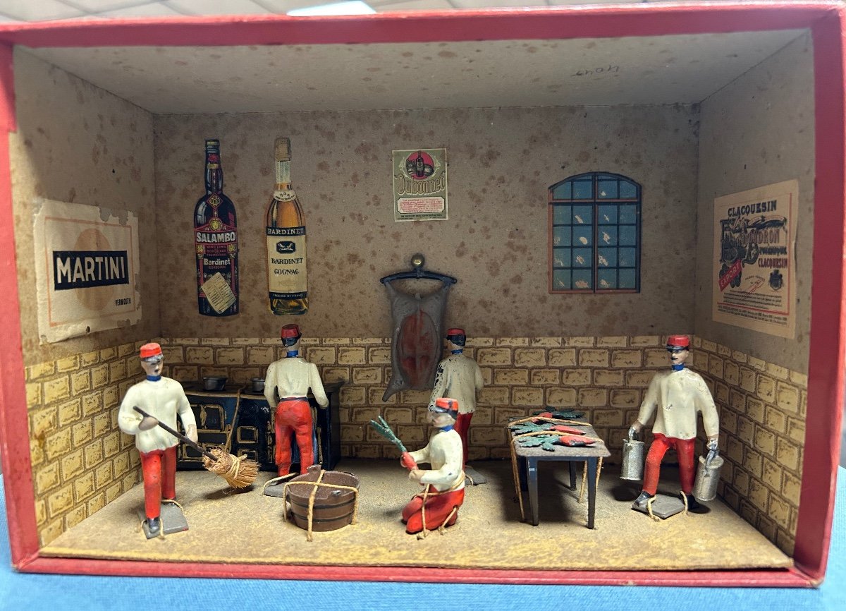 Boite Soldat De Plomb CBG / La Cuisine-photo-4