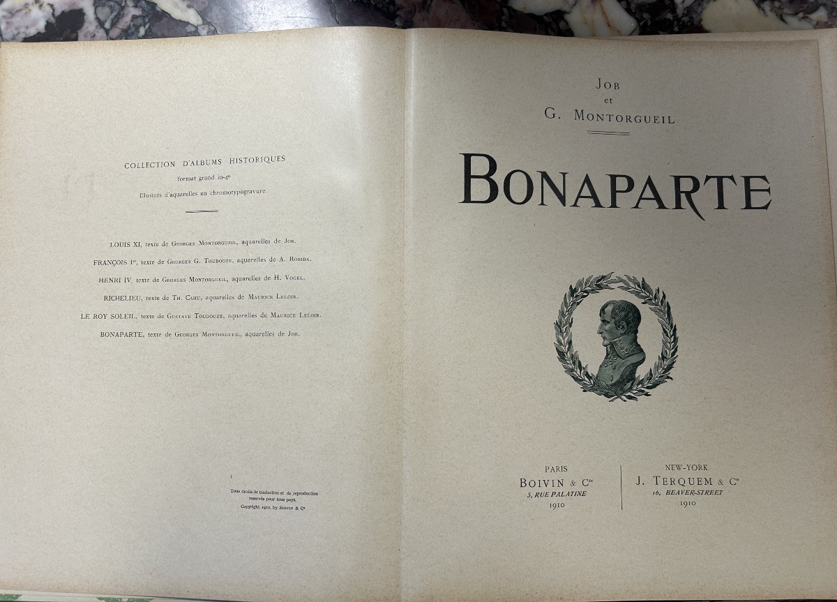 Bonaparte By Georges Montorgueil And Illustrated By Job-photo-6