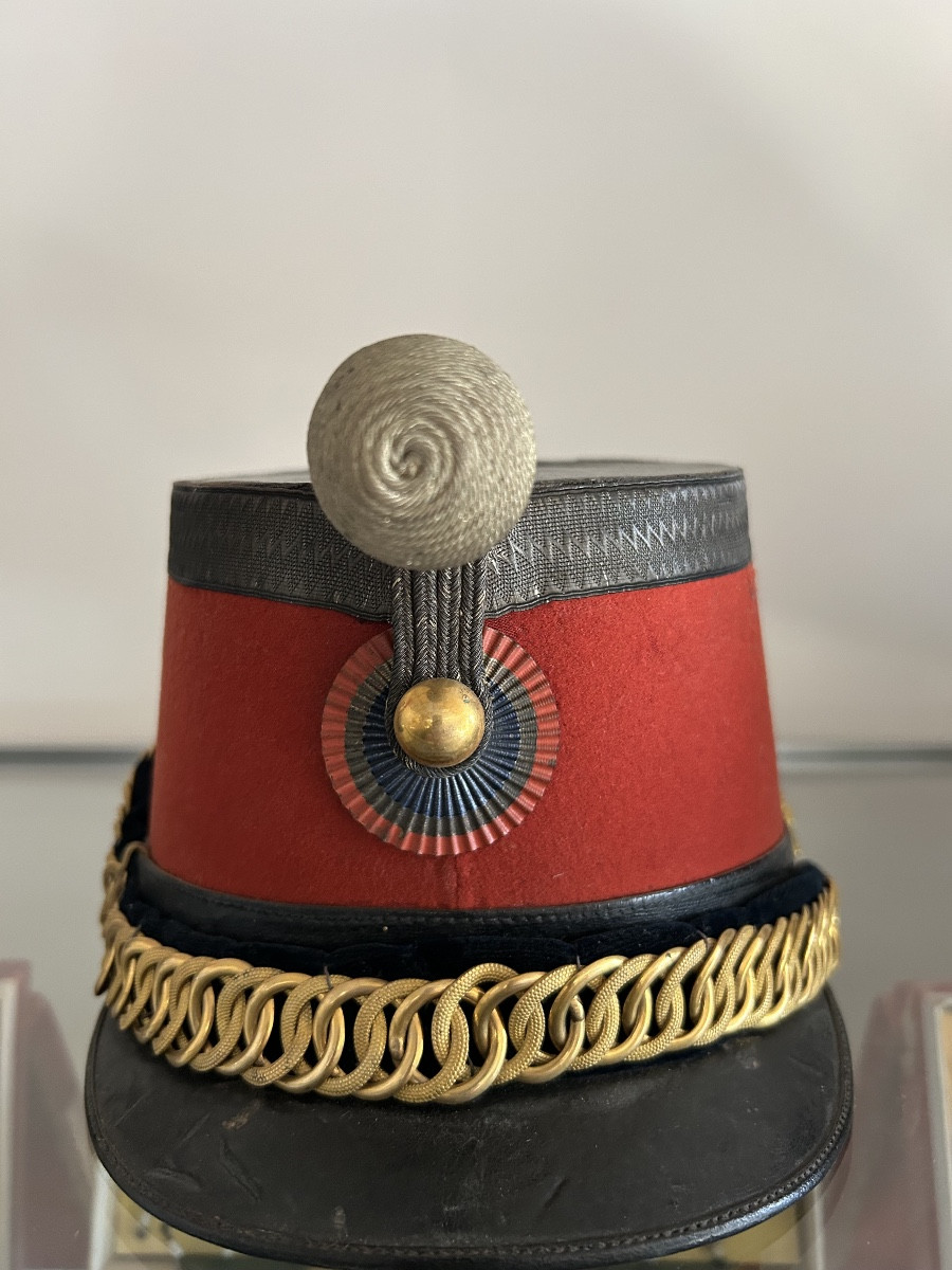 Officer's Shako, Model 1874-photo-5