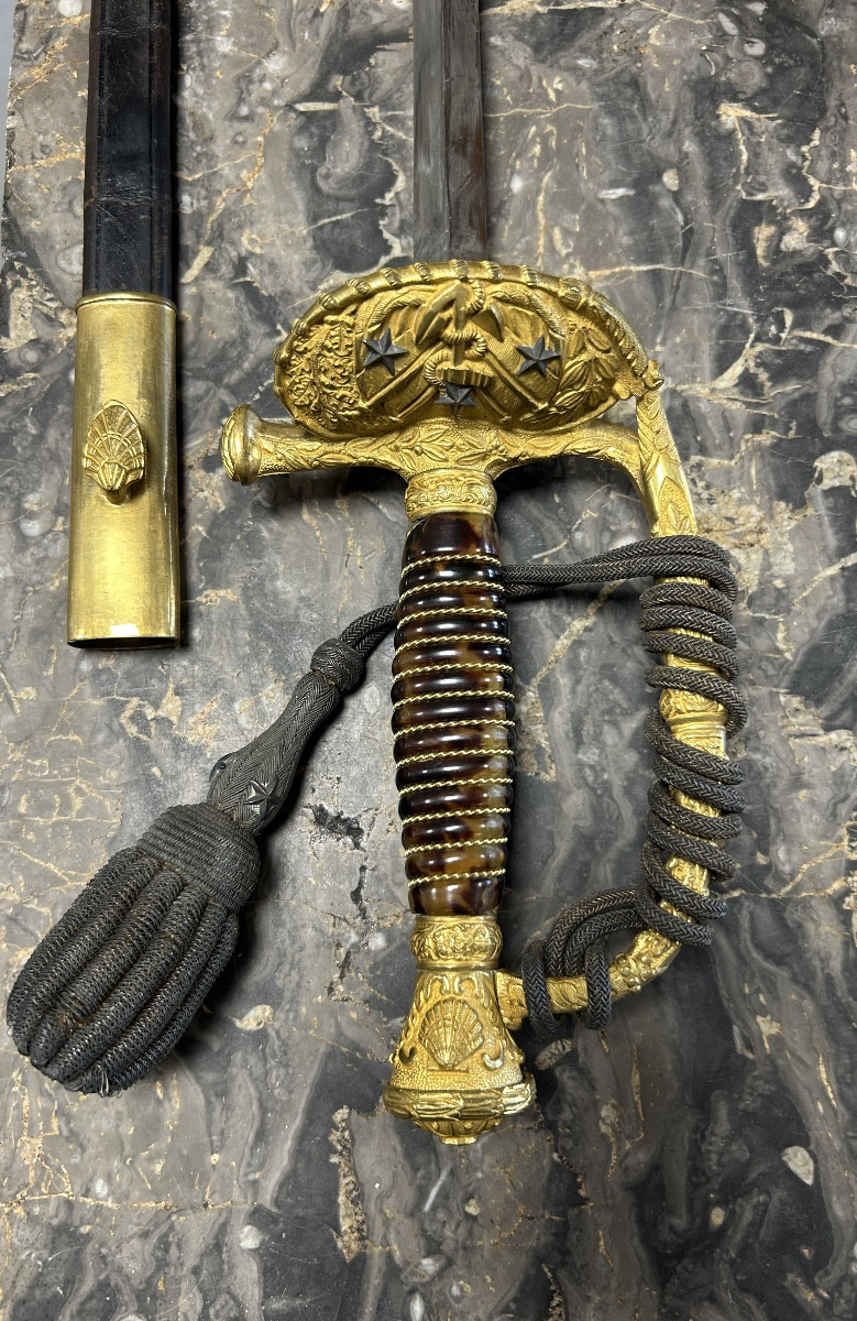 Rear Admiral And Vice Admiral Model 1891 Sword