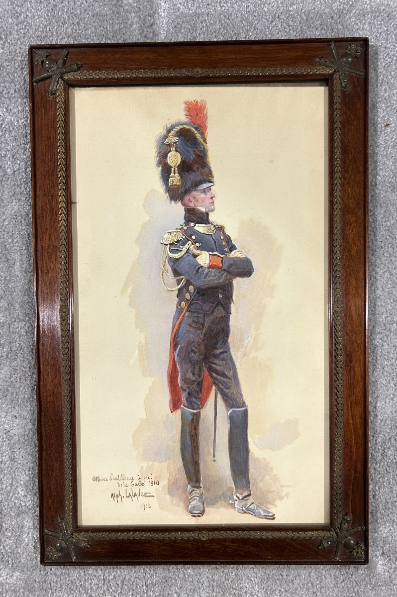Foot Artillery Officer Of The Guard, 1810