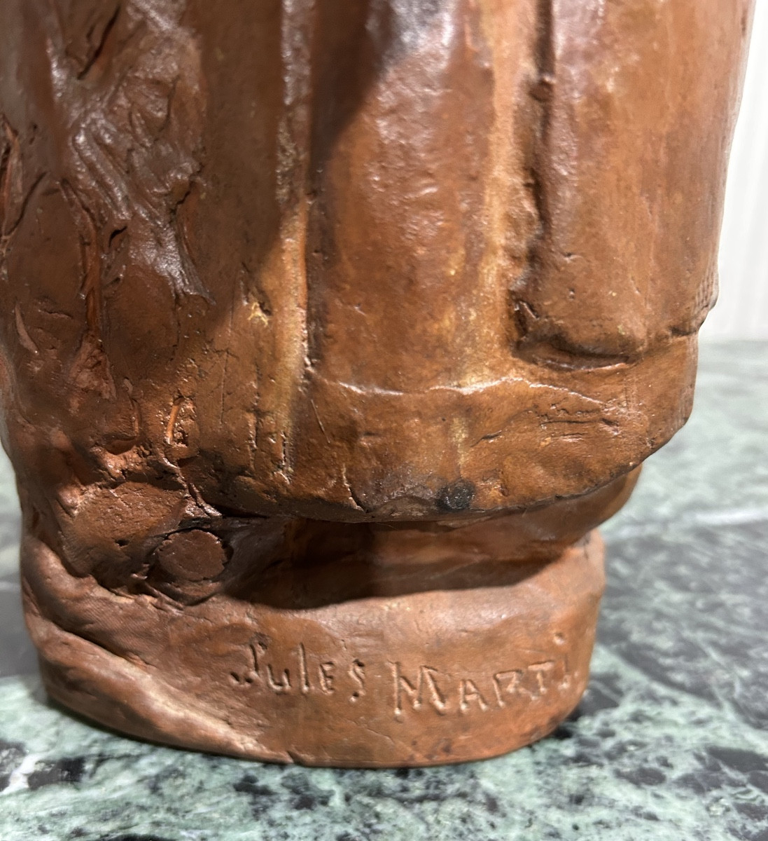 Catalan Couple / Glazed Terracotta-photo-1