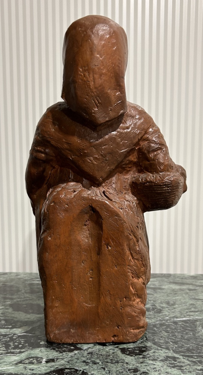Catalan Couple / Glazed Terracotta-photo-4