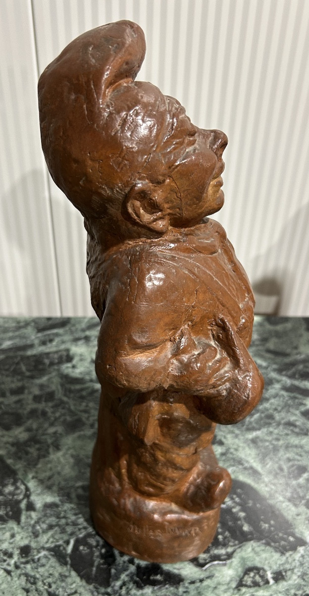 Catalan Couple / Glazed Terracotta-photo-5