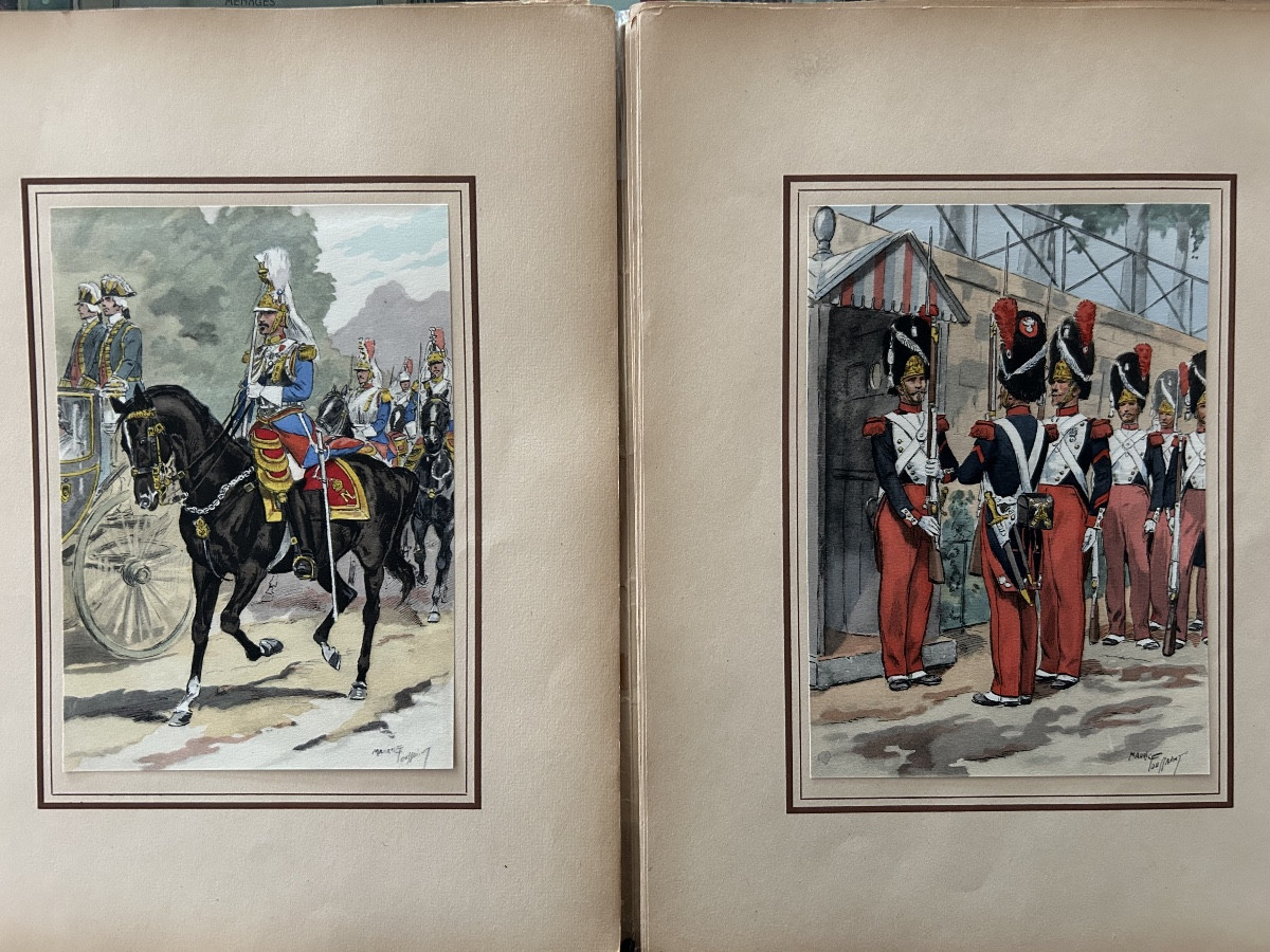 Napoléon lll et sa garde par Maurice Toussaint second Empire -photo-3