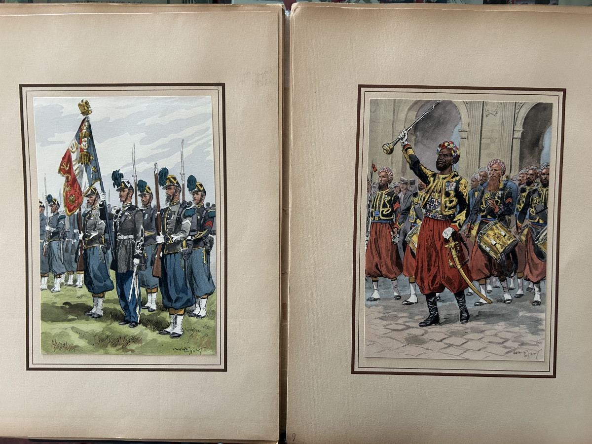 Napoléon lll et sa garde par Maurice Toussaint second Empire -photo-2