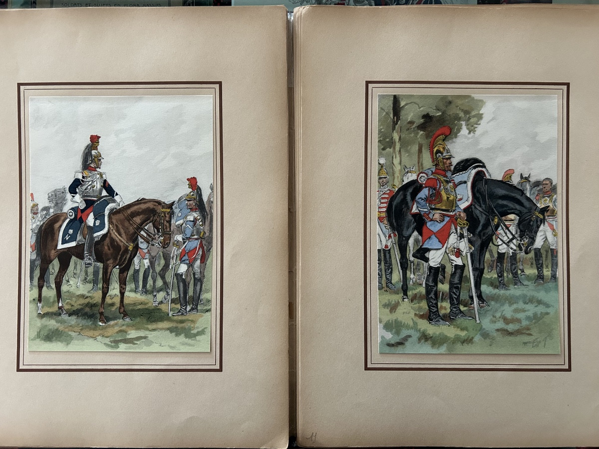 Napoléon lll et sa garde par Maurice Toussaint second Empire -photo-3