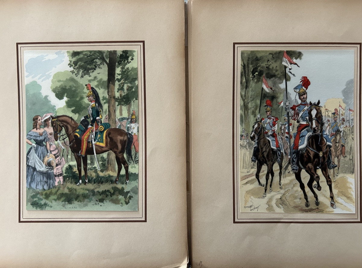 Napoléon lll et sa garde par Maurice Toussaint second Empire -photo-4