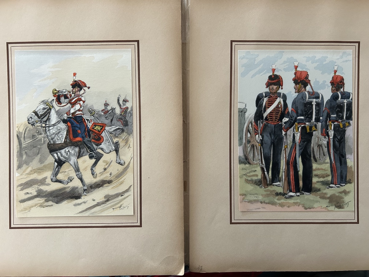 Napoléon lll et sa garde par Maurice Toussaint second Empire -photo-6