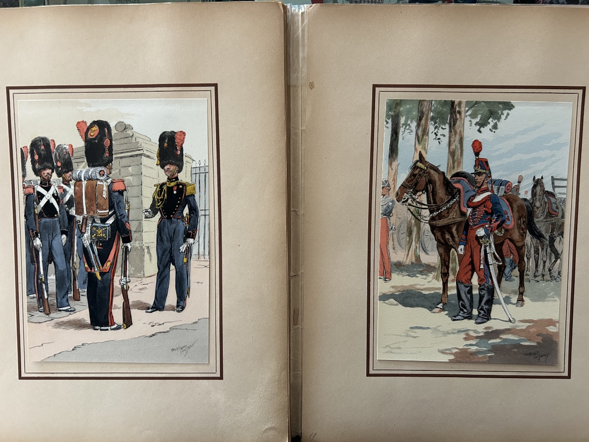 Napoléon lll et sa garde par Maurice Toussaint second Empire -photo-7